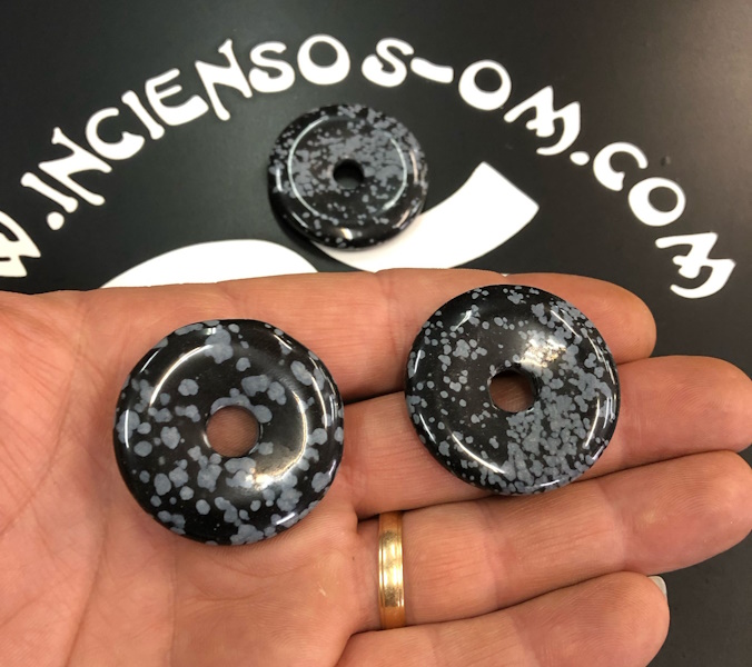 Donut Obsidiana Nevada 3.5 cm